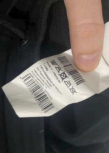 Siyah Karl Baskılı Fermuarlı Kadın Eşofman - Görsel 4