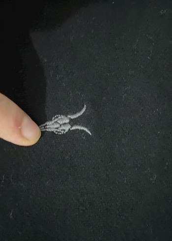 Siyah Erkek Uzun Kollu Bisiklet Yaka Tişört - Görsel 5