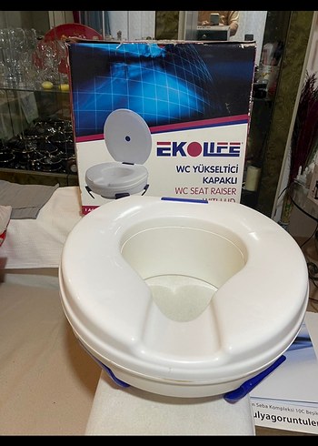 Kapaklı WC Yükseltici - Ekolife, DİZ VE KALÇA AMELİYAT SONRASI - Görsel 3