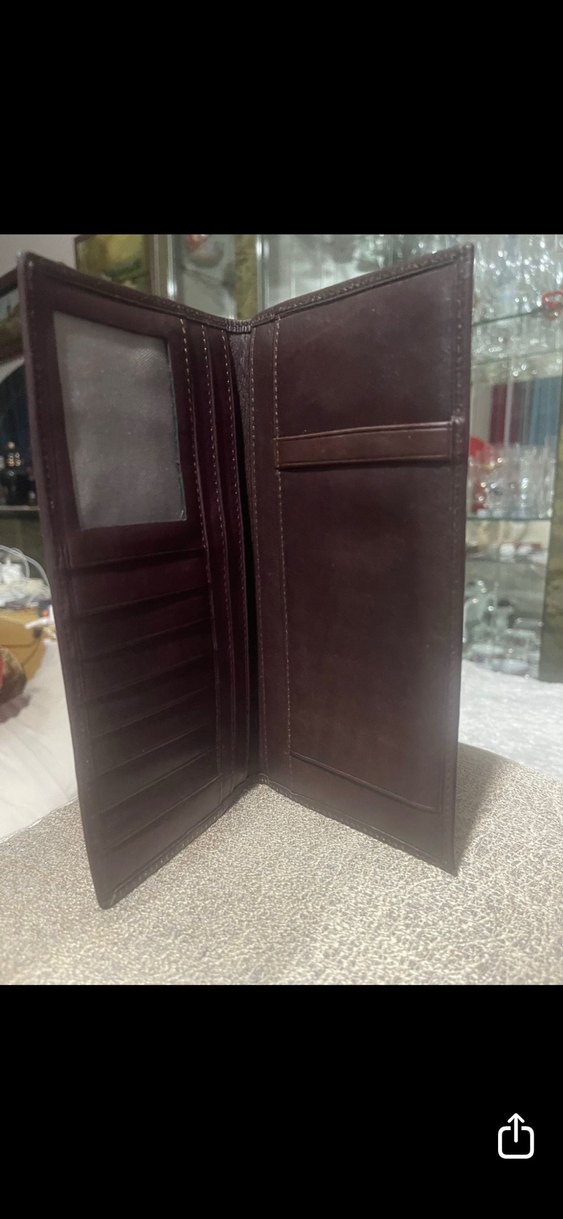 Gerçek DERİ Klasik  , KREDİ KARTI,ÇEK KARNESİ  KİMLİK ÇÜZDANI - Görsel 2