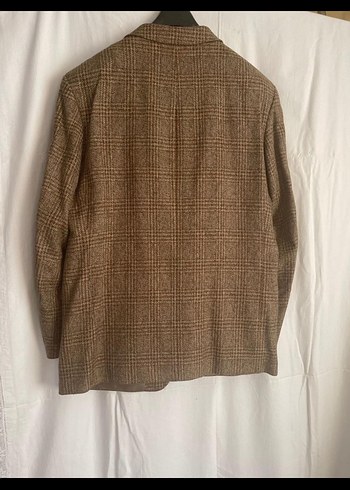 RAMSEY MARKA ,EMİLİO BUSKO ,Kahverengi Düğmeli Erkek Yün Ceket - Görsel 2