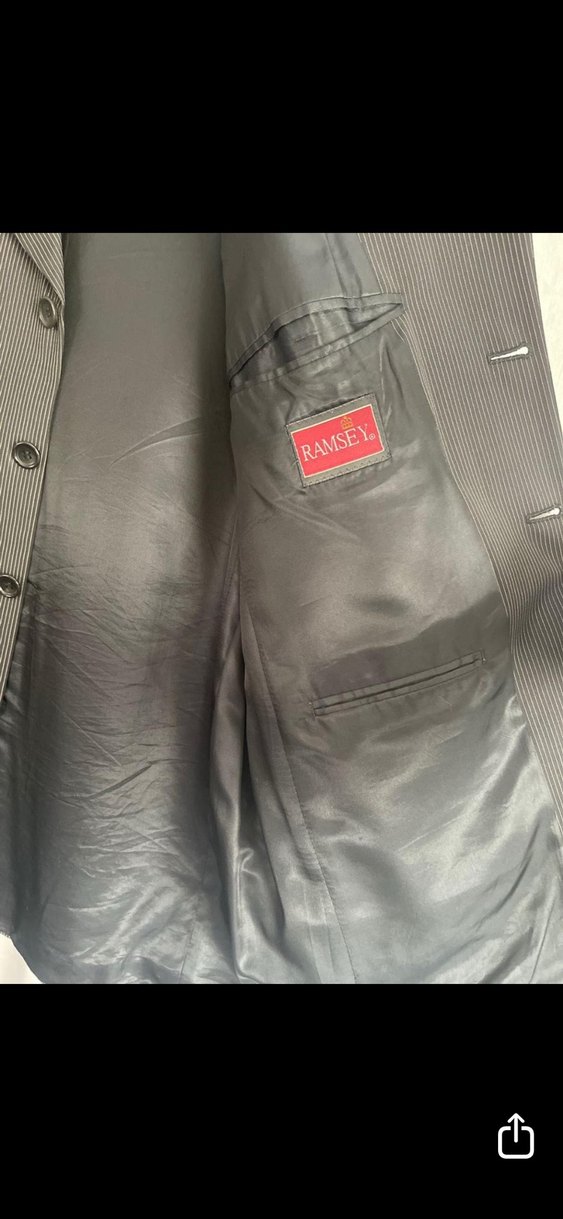 Siyah Erkek Ofis veya gece içinde giyilebilir LÜKS Takım Elbise - Görsel 5