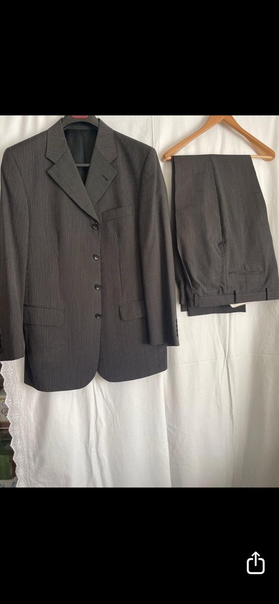 Siyah Erkek Ofis veya gece içinde giyilebilir LÜKS Takım Elbise - Görsel 2