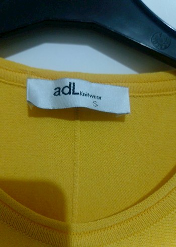 Sarı Kısa Kollu Salaş Kadın Bluz - Görsel 6