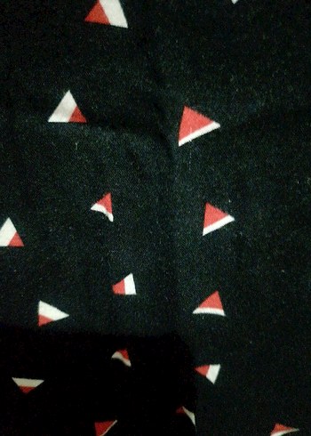 Siyah Mini V Yaka Düğmeli Kadın Bluz - Görsel 7