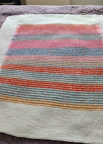 Pastel Renkli Çocuk Battaniyesi - Görsel 7