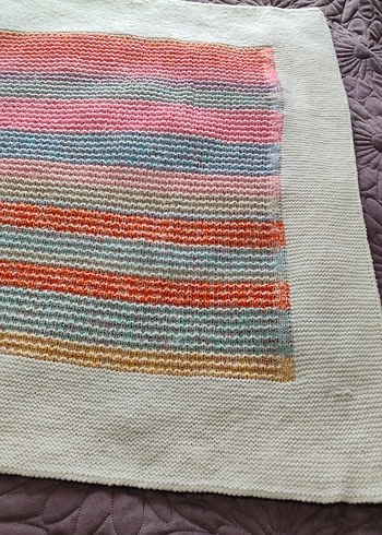 Pastel Renkli Çocuk Battaniyesi - Görsel 2