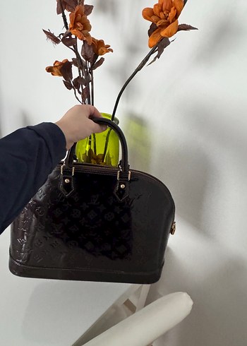 Şeffaf murdum Deri Kadın Çanta - Görsel 2