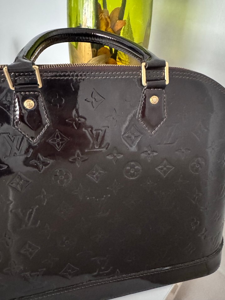 Şeffaf murdum Deri Kadın Çanta - Görsel 3