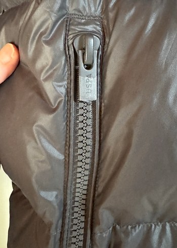 Gri usp Orjinal Erkek Mont - Görsel 4