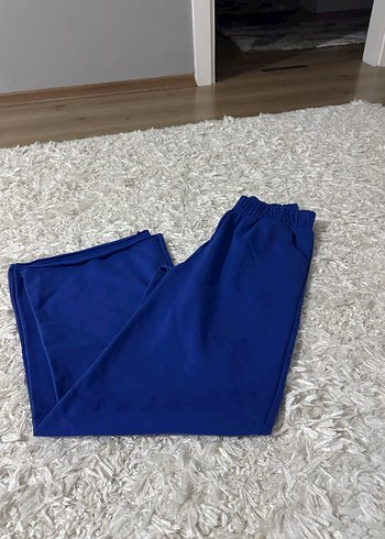 Mavi Salaş Rahat Kadın Pantolon eşofman - Görsel 2