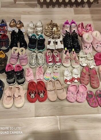 24 Beden Bebek çocuk ayakkabıları