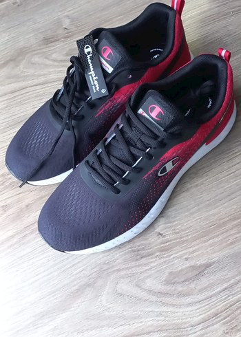 Kırmızı Erkek Spor Ayakkabı Velcro - Görsel 2