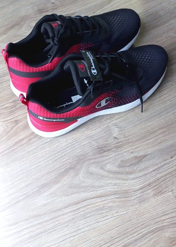 Kırmızı Erkek Spor Ayakkabı Velcro - Görsel 4