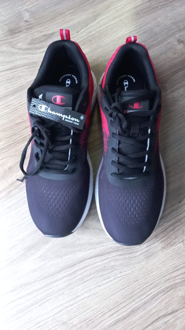 Kırmızı Erkek Spor Ayakkabı Velcro - Görsel 5