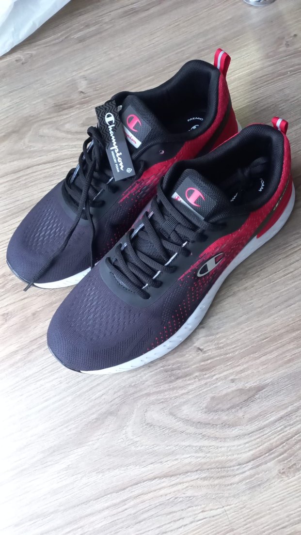 Kırmızı Erkek Spor Ayakkabı Velcro - Görsel 2