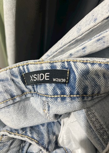 Bol Kesim Midi Denim Kadın Pantolon - Görsel 4