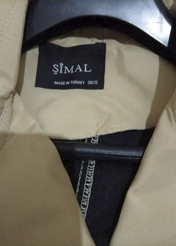 Bej Düğmeli Midi Trençkot - Görsel 3