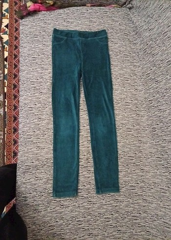 Kız Çocuk Yumuşak ve Pastel Renkli Taytlar - Görsel 4