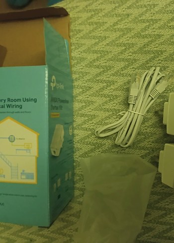 tp-link AV600 Powerline Starter Kit Beyaz - Görsel 4