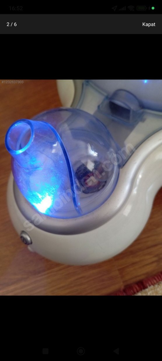 Chicco Beyaz Hava Temizleyici ve Nemlendirici - Görsel 5