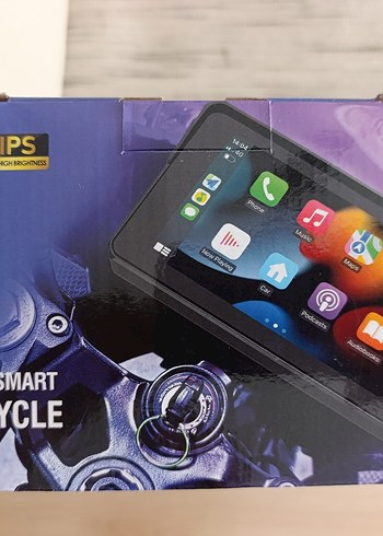 Motorcycle Phone Holder with Touchscreen and Bluetooth - Görsel 4