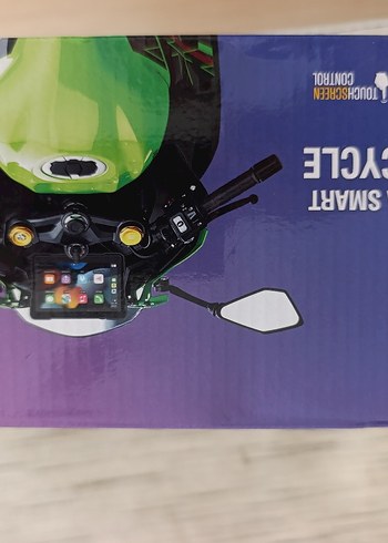 Motorcycle Phone Holder with Touchscreen and Bluetooth - Görsel 5