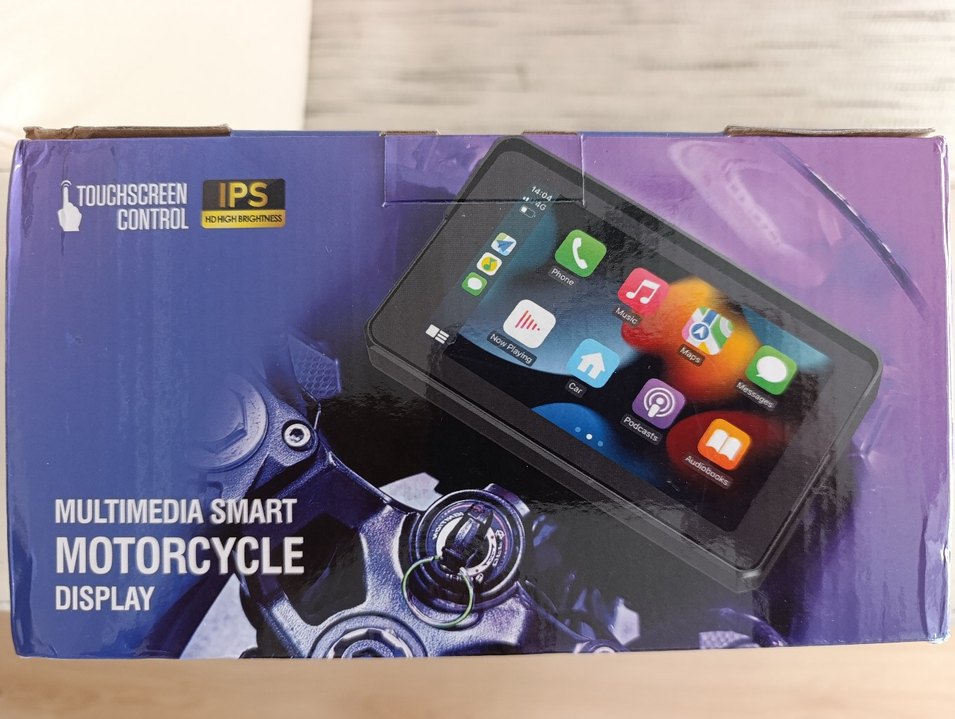 Motorcycle Phone Holder with Touchscreen and Bluetooth - Görsel 4