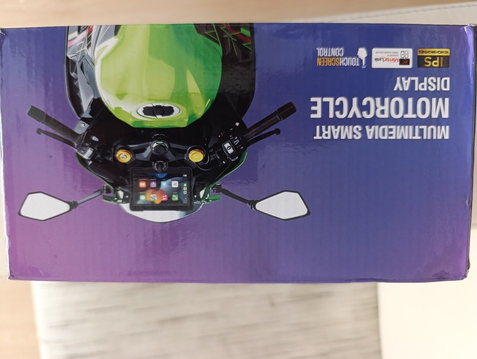 Motorcycle Phone Holder with Touchscreen and Bluetooth - Görsel 5