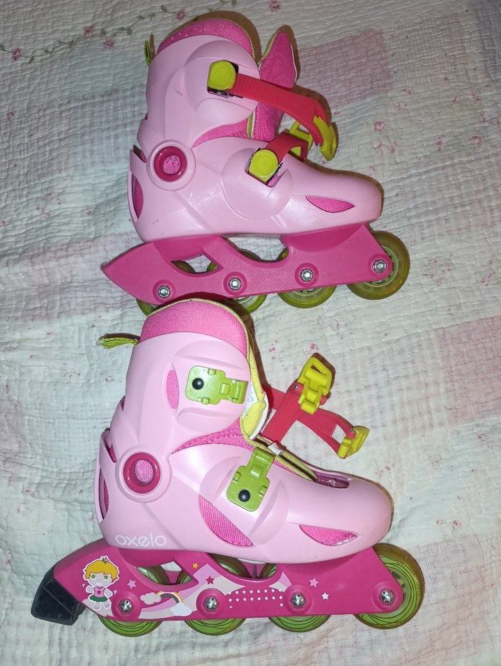 Oxelo Pembe Çocuk Patenleri 30-32 Numara - Görsel 3