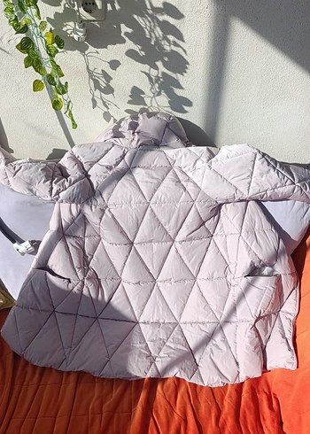 Lila Midi Kadın Kışlık Mont - Görsel 3