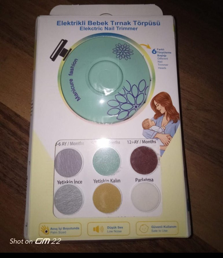 HODAF Yenidoğan Dönerli Pilli Tırnak Kesme Makinesi - Görsel 3