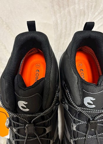 Gri Biker Tarzı Erkek Outdoor Ayakkabı Combat - Görsel 3