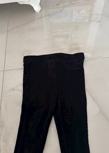 Yenidir kadife siyah tayt - Görsel 3