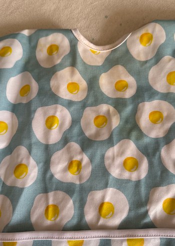 Lulunun renkleri- Pastel Renkli Baskılı Bebek Önlüğü - Görsel 3