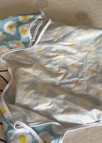 Lulunun renkleri- Pastel Renkli Baskılı Bebek Önlüğü - Görsel 4