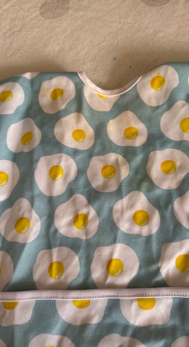 Lulunun renkleri- Pastel Renkli Baskılı Bebek Önlüğü - Görsel 3