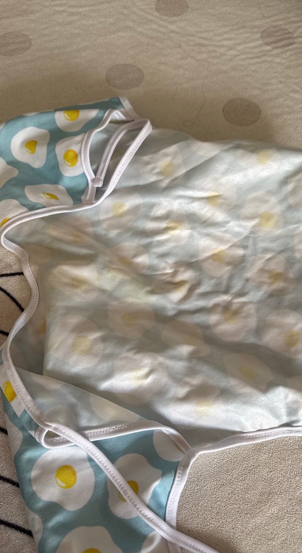 Lulunun renkleri- Pastel Renkli Baskılı Bebek Önlüğü - Görsel 4