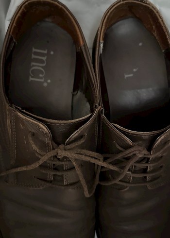 İNCİ 42 numara Kahverengi Erkek Klasik Ayakkabı - Görsel 4