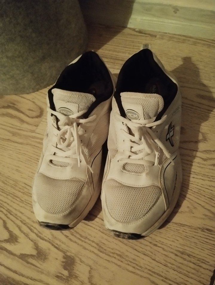 Beyaz Bağcıklı Erkek Spor Ayakkabı - Görsel 5