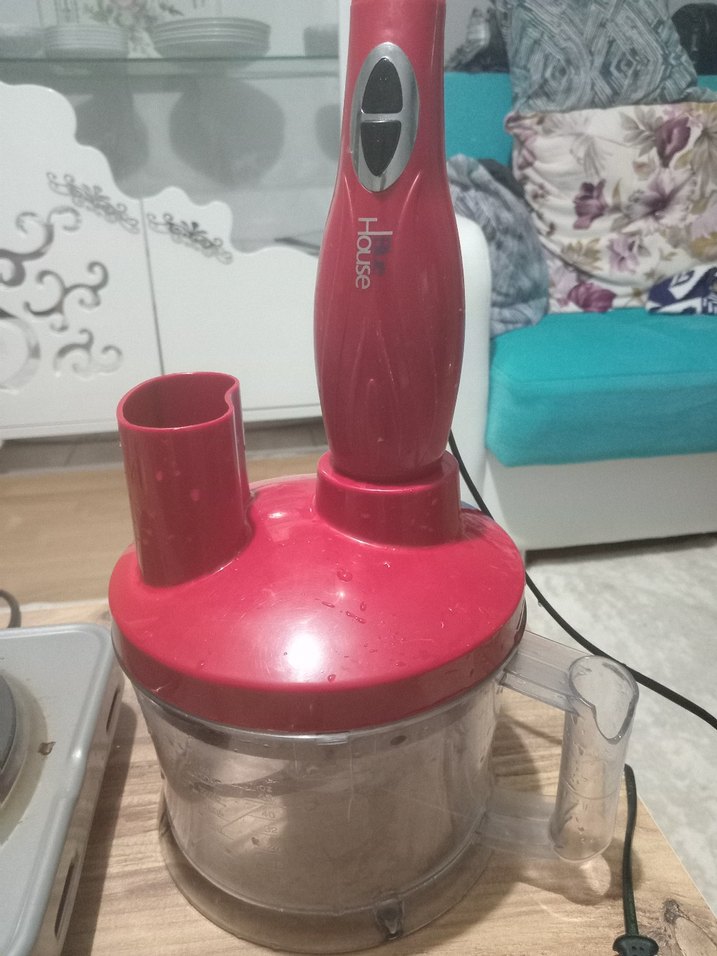 Kırmızı ve Gri Mutfak Blender Seti - Görsel 2