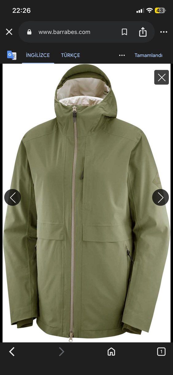 Salomon su geçirmez 3ın1 - Görsel 4