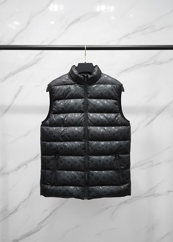 Siyah Deri Fermuarlı Erkek Yelek - Görsel 4