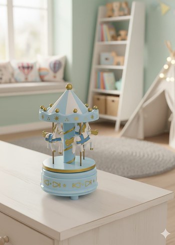 Mavi Atlı Karınca Müzikli Oyuncak - Görsel 2