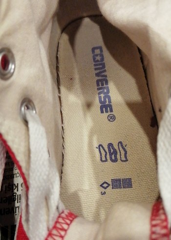 Kırmızı Yüksek Tabanlı Kadın Spor Ayakkabı - Görsel 2