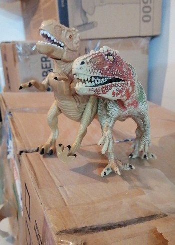 Renkli Dinozor Aksiyon Figürleri - Görsel 2