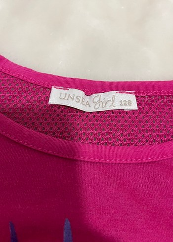 Kelebek Desenli Pembe Kız Tişörtü - Görsel 2