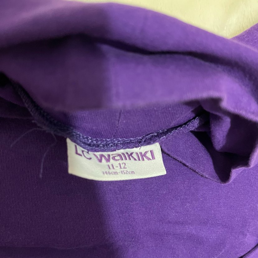 Mor Balıkçı Yaka Uzun Kollu Kazak - Görsel 3