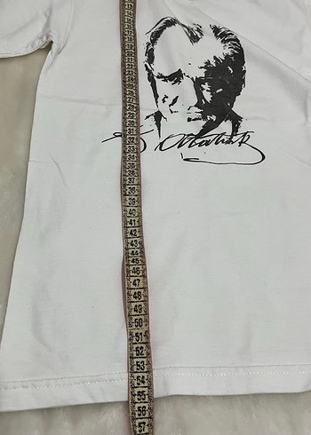 Çocuk Atatürk Baskılı Tişört - Görsel 2