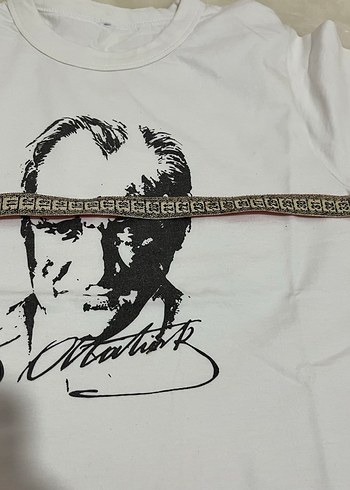 Çocuk Atatürk Baskılı Tişört - Görsel 3